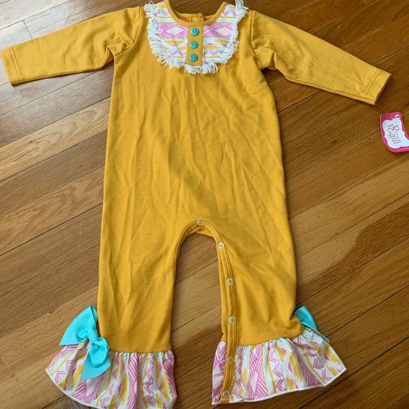 Ric Raf and Ruffles Romper - Picture 1 of 1